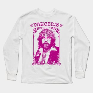 Vangelis  \\ Retro Synth Fan Design Long Sleeve T-Shirt